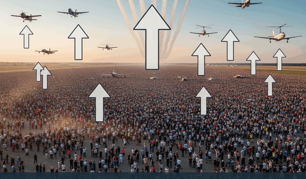 The 6 Biggest Air Shows in the World, Ranked by Attendance