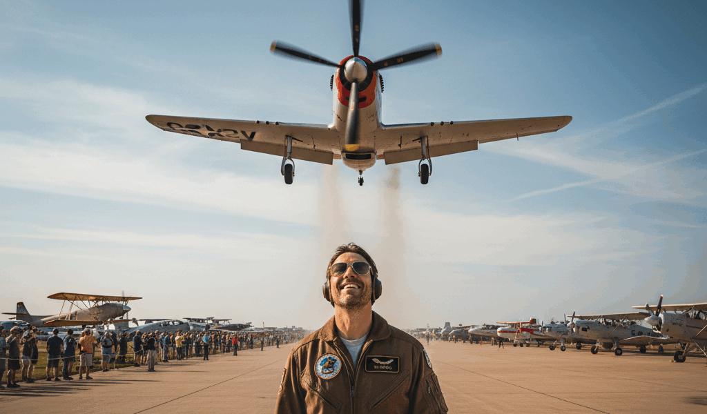 What It Really Feels Like Standing on the Flight Line at Oshkosh