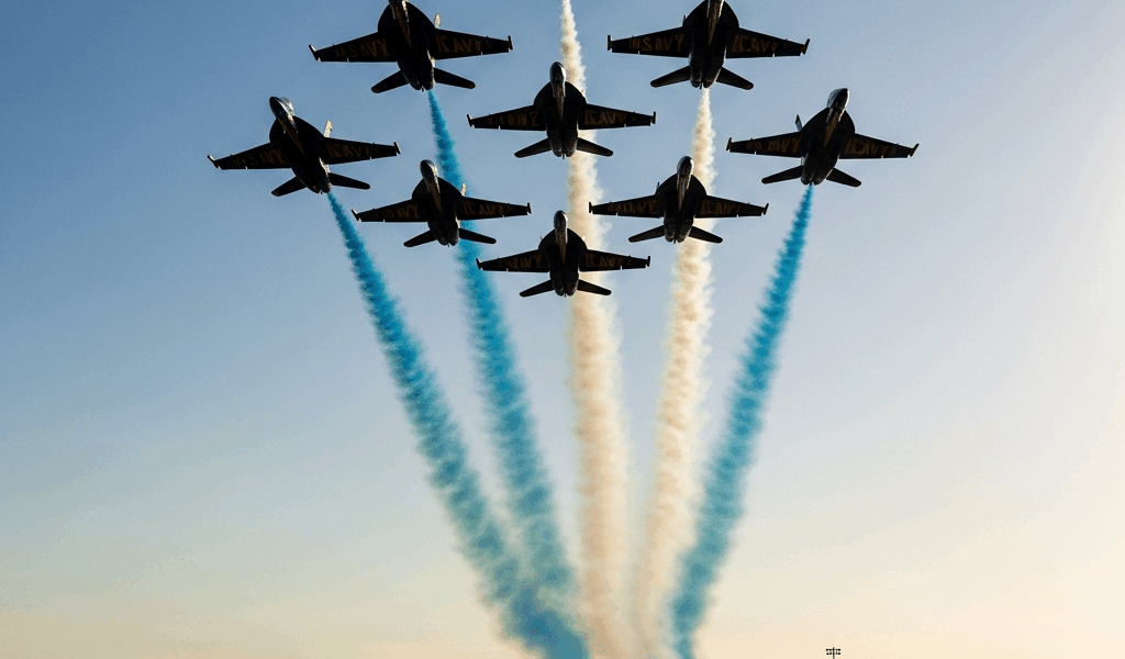 Blue Angels Suit Up as Superheroes for Pensacola Childrens Hospital Superhero Da