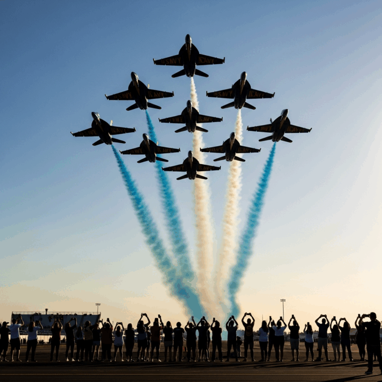 Blue Angels Suit Up as Superheroes for Pensacola Childrens Hospital Superhero Da