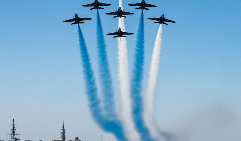 Civilian Viewing Restricted at Blue Angels Commissioning Week What Annapolis Fan