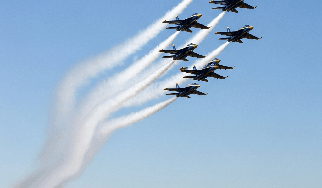 What Airshows Still Feature the Blue Angels in 2025