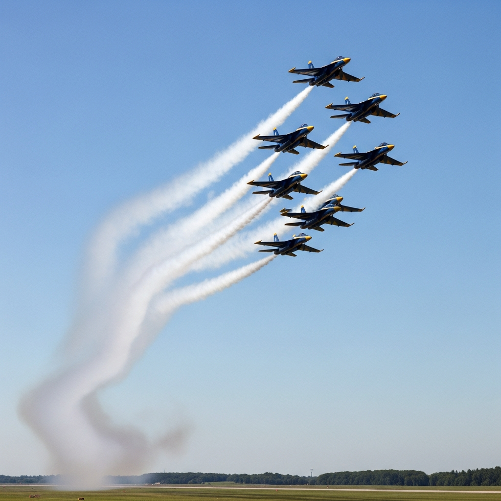 What Airshows Still Feature the Blue Angels in 2025