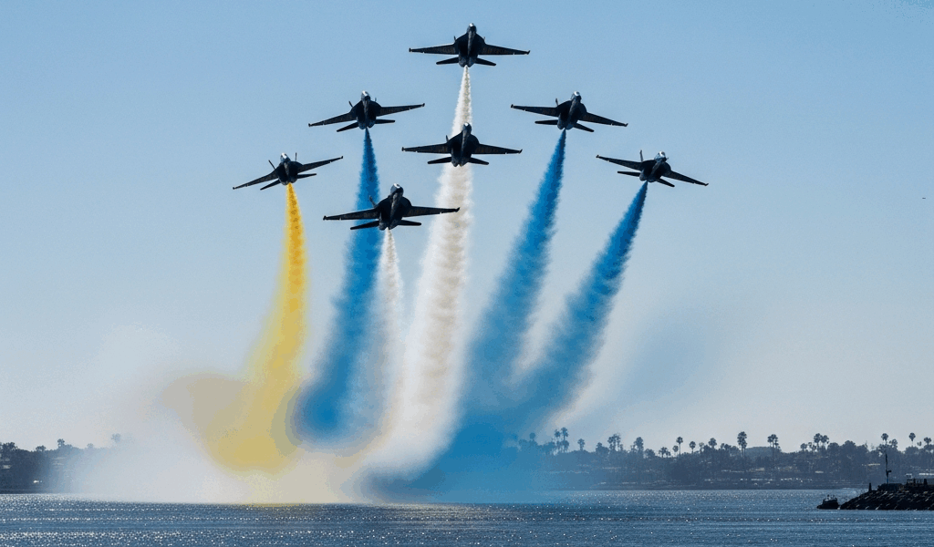 Blue Angels Fly Charleston Harbor Saturday One-Day Show Replaces Three-Day Forma