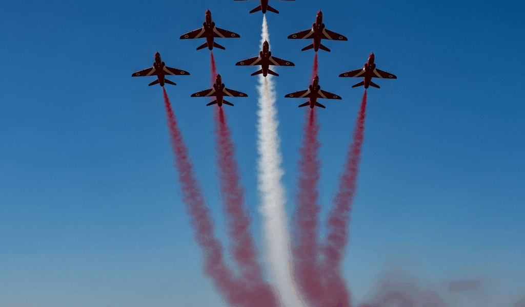 Red Arrows Head to Greece for Exercise Springhawk Public Display Authority on th