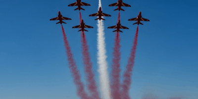 Red Arrows Head to Greece for Exercise Springhawk Public Display Authority on th