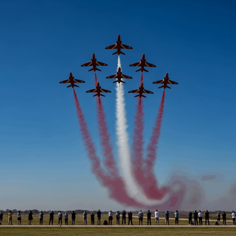 Red Arrows Head to Greece for Exercise Springhawk Public Display Authority on th