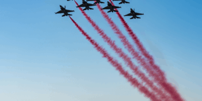 Red Arrows Reduce to Seven Aircraft for Most 2026 U.S. Tour Nine-Ship Formation