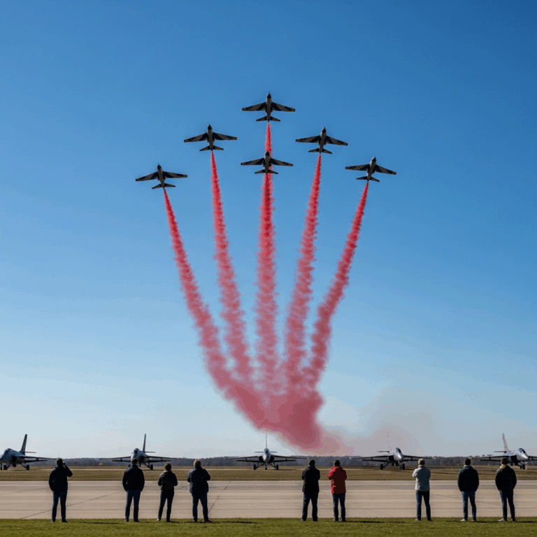 Red Arrows Set to Make Historic Oshkosh Debut July 2426 Performance Confirmed at