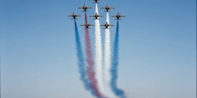 Columbus Air Show Debuts Twilight Pyrotechnics Format Thunderbirds Headline Amer