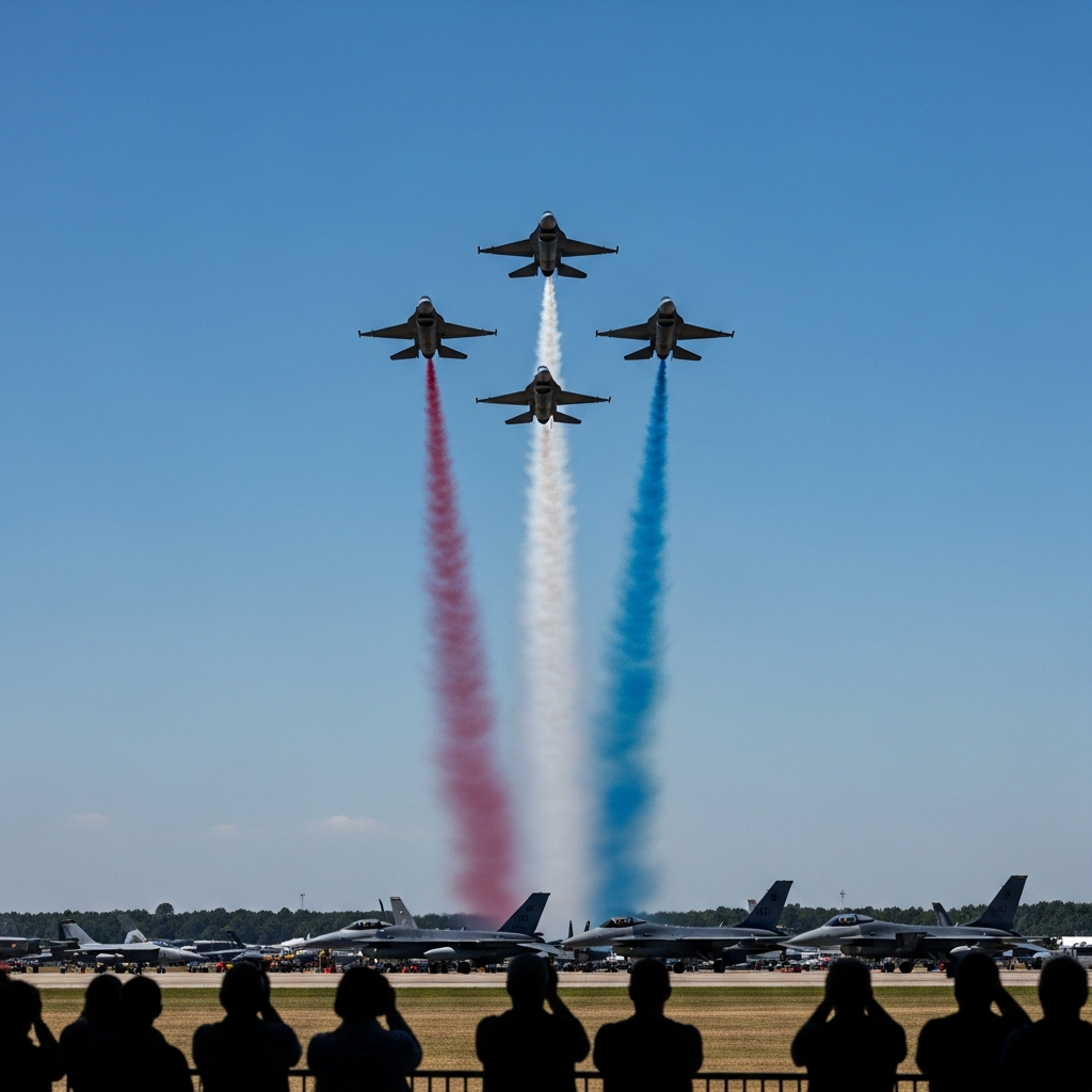 Thunderbirds Full Air Show Canceled at USAF Academy Graduation — Weather Forces Second Straight Year Cancellation
