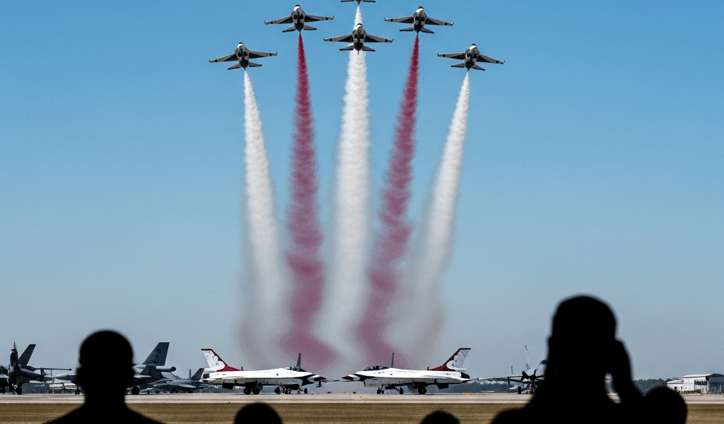 Thunderbirds, F-35B Demo Team, and Golden Knights Confirmed for Rochester Intern