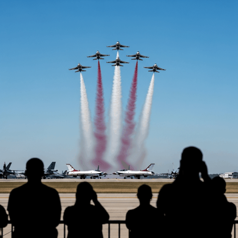 Thunderbirds, F-35B Demo Team, and Golden Knights Confirmed for Rochester Intern