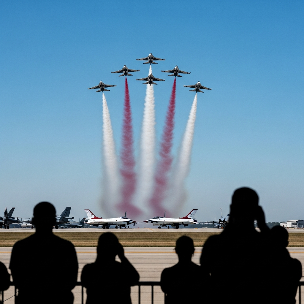 Thunderbirds, F-35B Demo Team, and Golden Knights Confirmed for Rochester International Airshow — August 8–9 Lineup