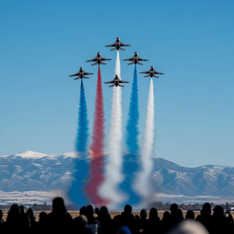 Thunderbirds to Fly USAF Academy Graduation May 28 Public Practice Flight Over C