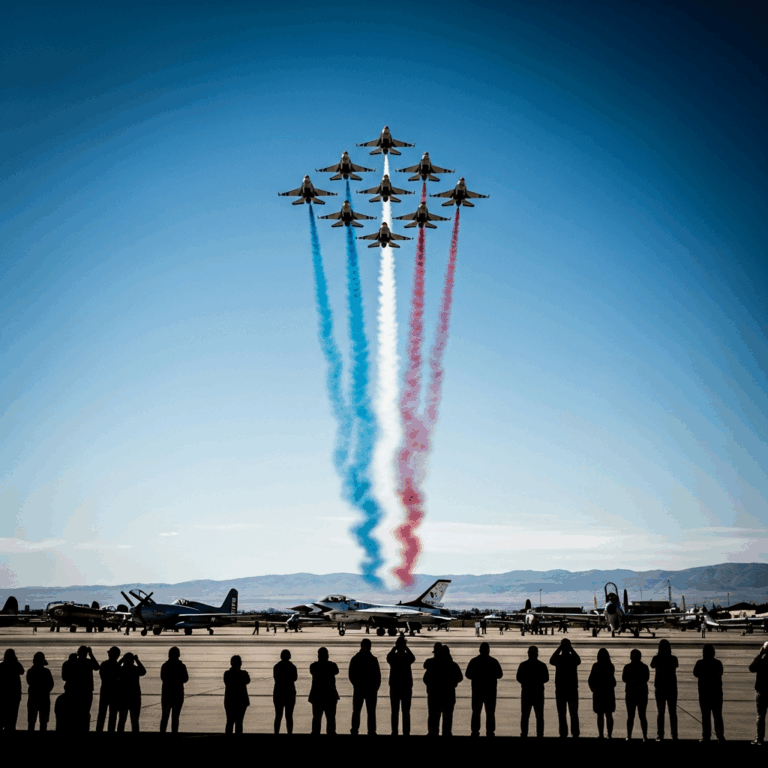 Thunderbirds Return to Mountain Home AFB Gunfighter Skies Air Show First Time in