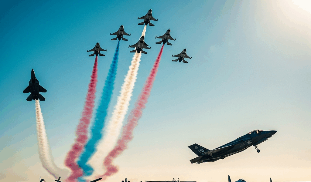 Thunderbirds, F-22, and F-35C All Headed to Fort Lauderdale Beach The Air Dot Sh