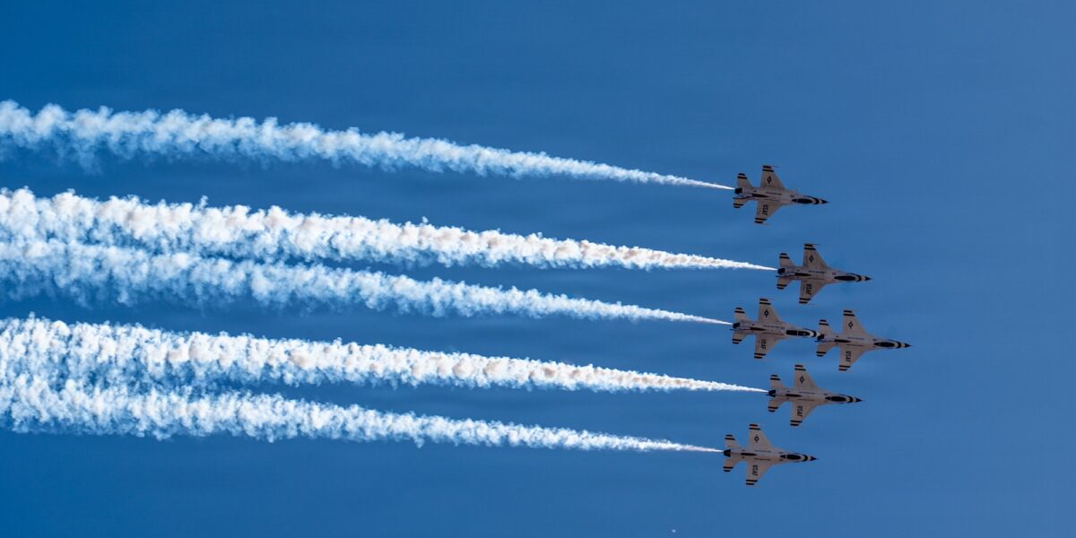 USAF Thunderbirds at the Gunfighter Skies 2026 Mountain Home AFB air show