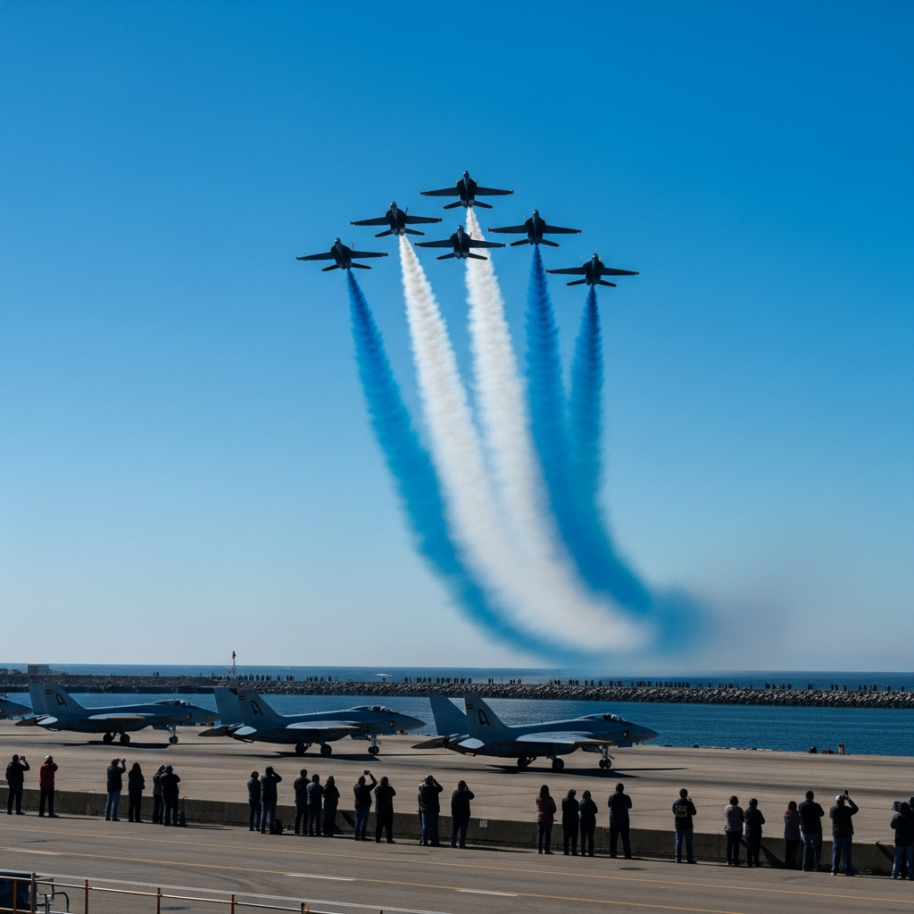 Charleston Harbor Air Show Washed Out — Cannot Be Rescheduled, Blue Angels Won’t Return Until 2028