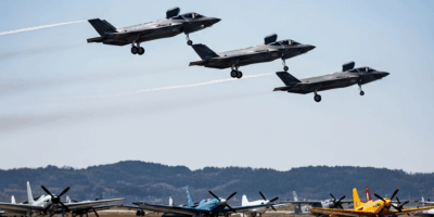 F-35B and F-35C Demo Teams Make Their Only Overseas Appearance of 2026 at MCAS I