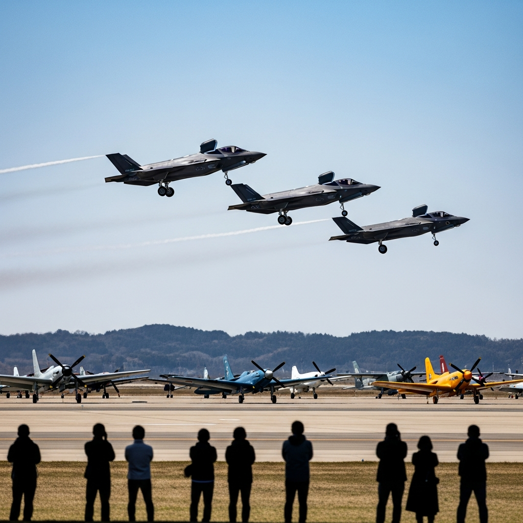 F-35B and F-35C Demo Teams Make Their Only Overseas Appearance of 2026 at MCAS Iwakuni Friendship Day