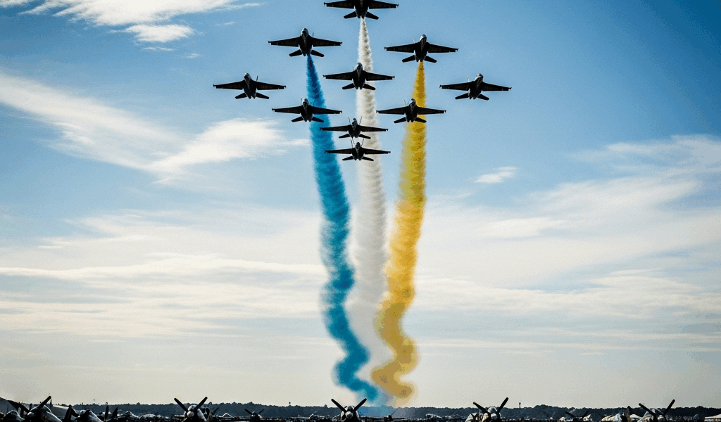 Blue Angels Touch Down at Vero Beach Weekend Air Show Kicks Off Friday Night