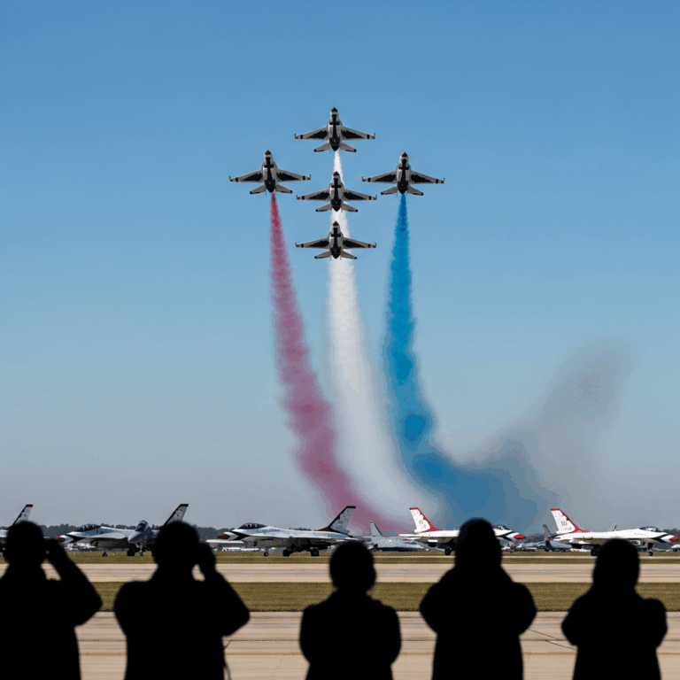 Thunderbirds and Patrouille de France Converge on Ocean City This Weekend Rare A
