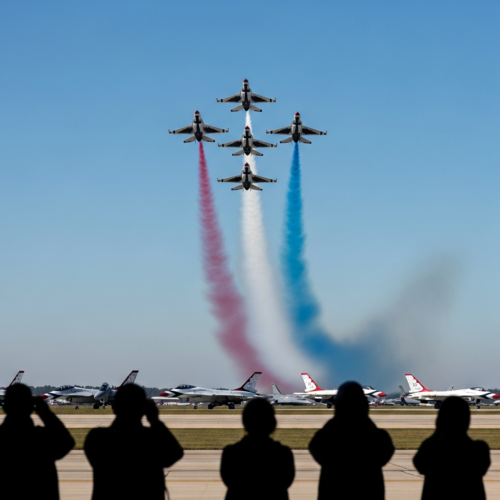 Thunderbirds and Patrouille de France Converge on Ocean City This Weekend — Rare Allied Demo Team Dual Headline