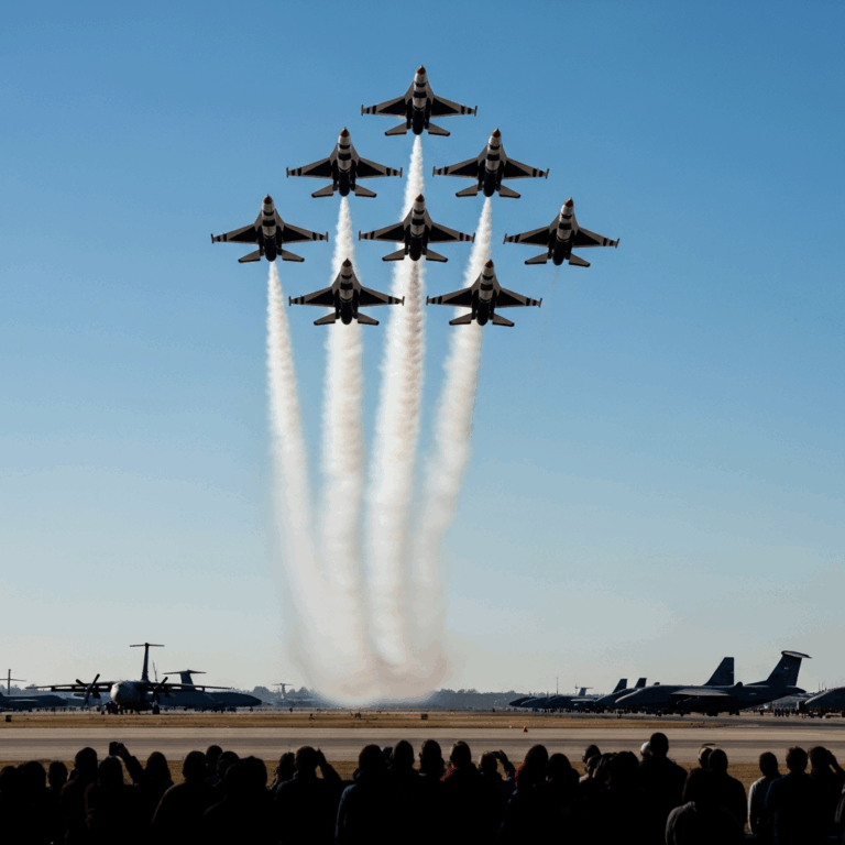 Thunderbirds Complete Historic Hoover Dam Six-Ship Delta Pass En Route to D.C. S