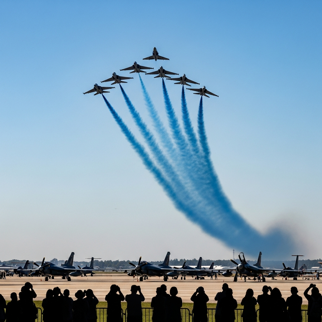 Blue Angels Sunday Performance Canceled at Dayton Air Show — Weather Scrubs Final Day