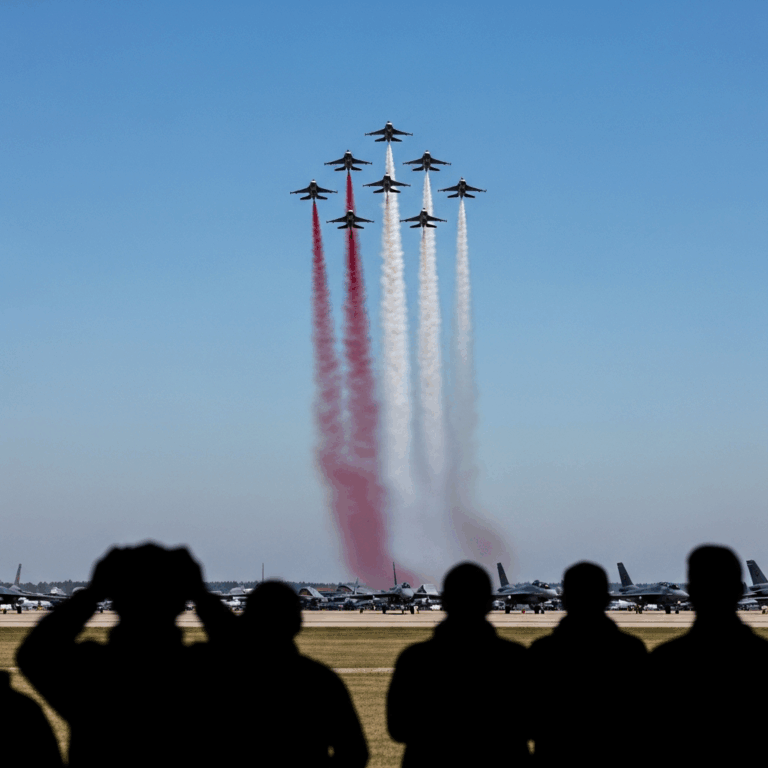 Red Arrows Touch Down in America Baltimore Airshow This Weekend Marks First U.S.