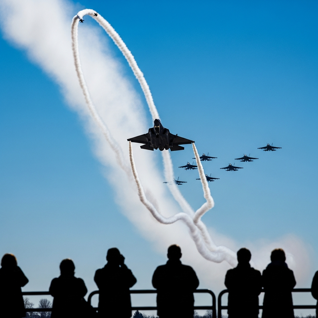 F-35A Demo Team Confirmed as Europe’s Only Public Display at Farnborough 2026