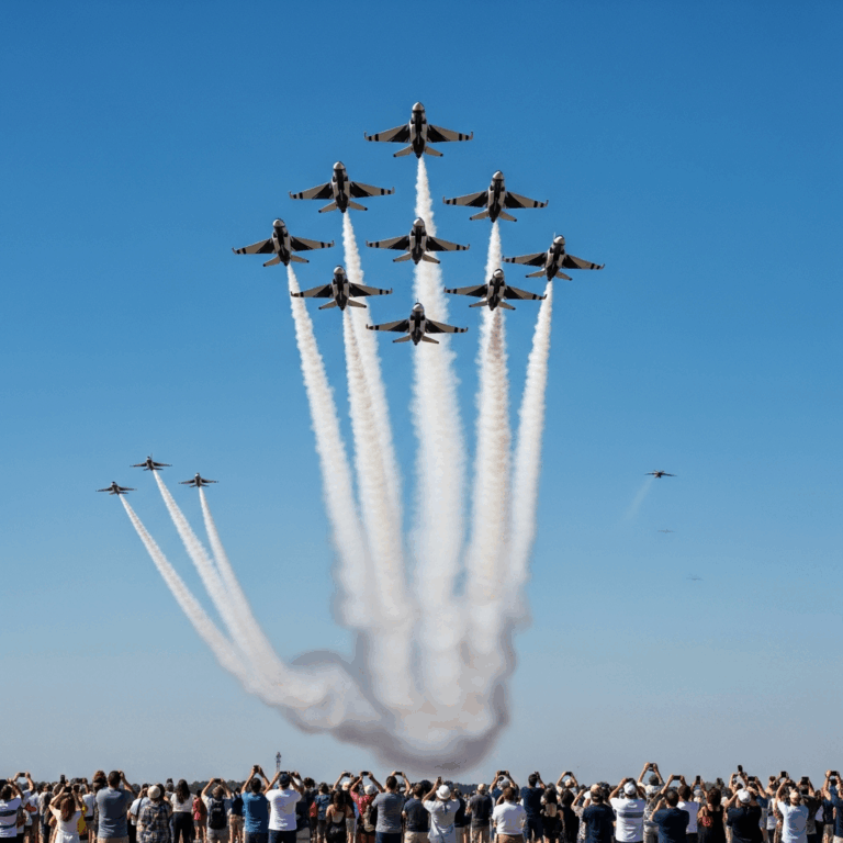 Thunderbirds Complete Las Vegas Six-Ship Delta Historic Hoover Dam Pass Now Resc