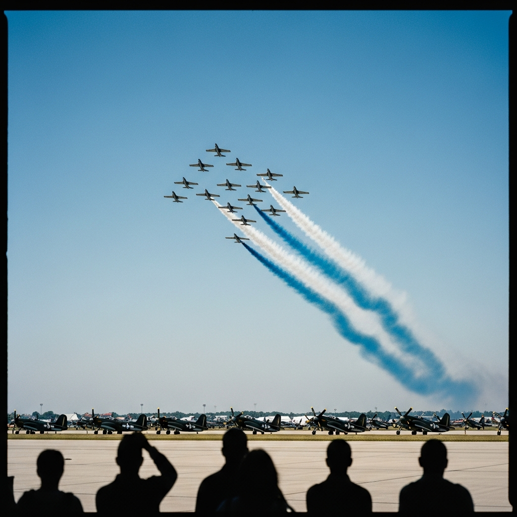Blue Angels Touch Down in Dayton Today — Fly-In Marks Season Ramp-Up Ahead of June 13–14 Showcase