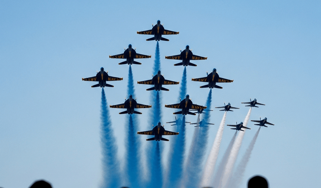 Jones Beach Air Show Will Feature Historic Blue Angels and Snowbirds Dual Headli