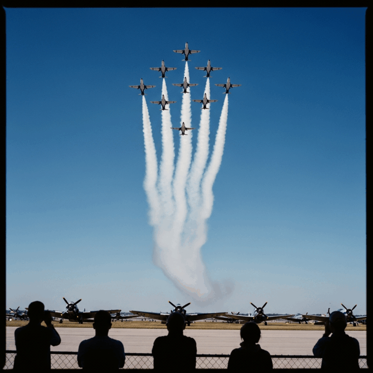 Snowbirds Make Final Hamilton Appearance Formation Flight With B-25 at Canadian
