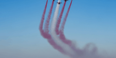 Red Arrows Begin Atlantic Crossing on Operation Eagle Hawk Eight Island-Hop Legs
