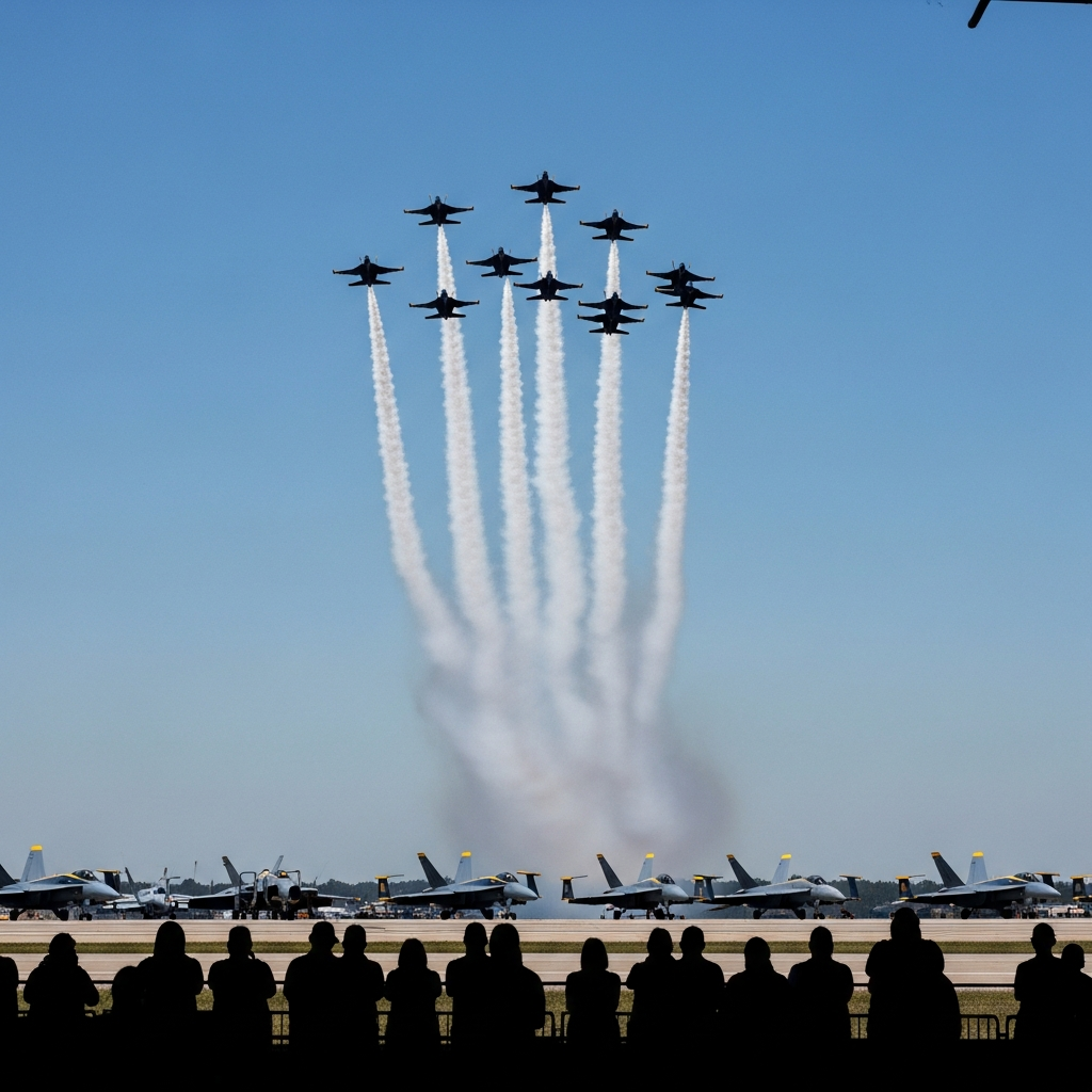 Blue Angels and Snowbirds Converge on St. Louis This Weekend — Two Farewell Tours Share Flight Line