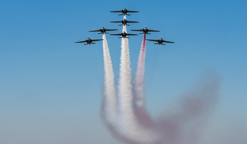 Red Arrows Meet Oshkosh Kids at AirVenture RAF Demo Team Hosts Boys Girls Club O