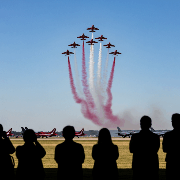 Red Arrows Wrap Thunder Over MichiganRAF Demo Team Heads to Oshkosh for Final No