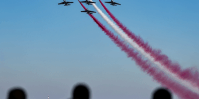 Red Arrows Stranded in Canada as Weather Delays Return from Historic North Ameri