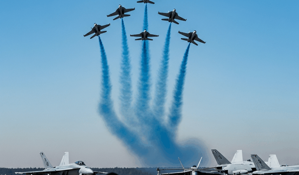 Blue Angels Return to Skies Sunday at Seattle Seafair After Saturday Wind Shutdo